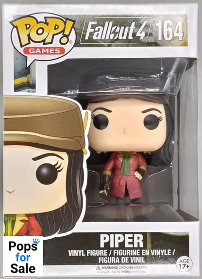 #164 Piper - Fallout 4 - Box Damaged Funko POP