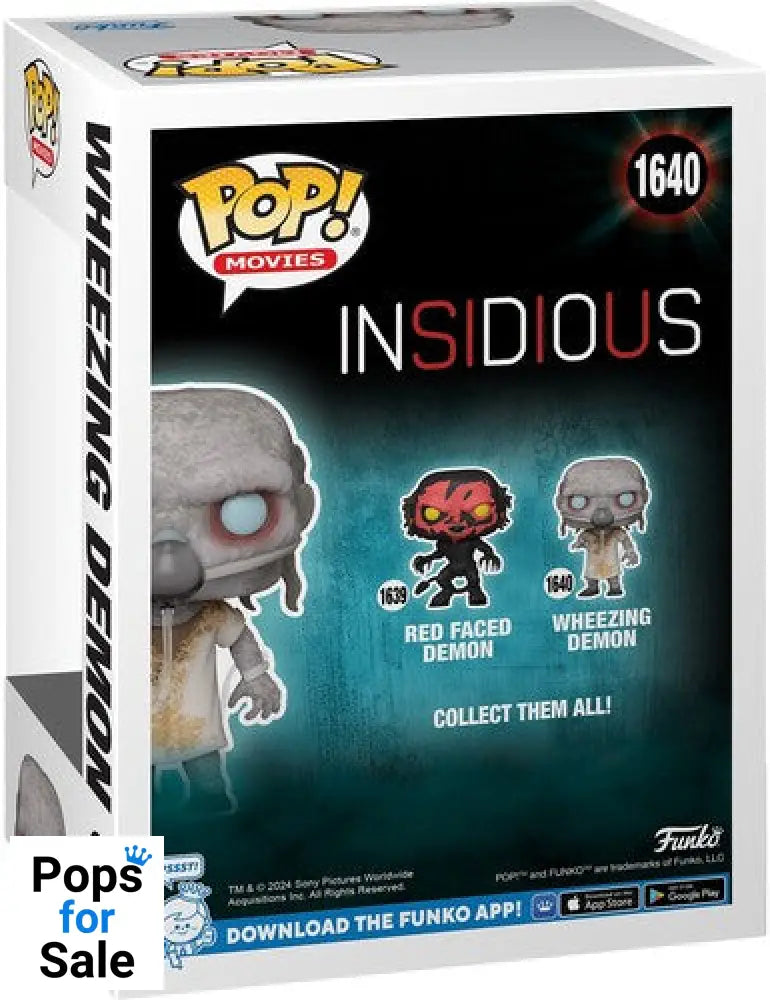 1640 Wheezing Demon - Insidious - Horror Funko POP - Brand New
