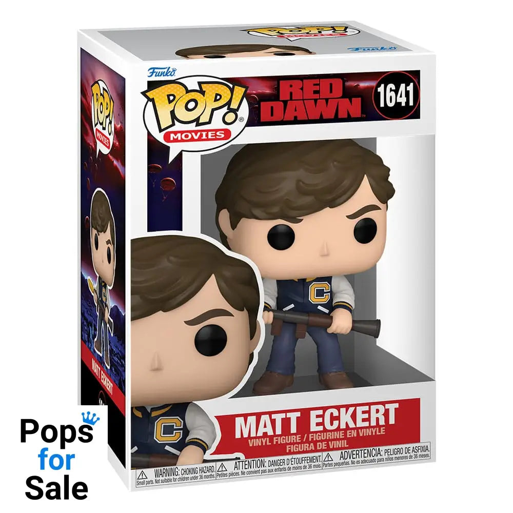 1641 Matt Eckert - Red Dawn Funko POP - Brand New