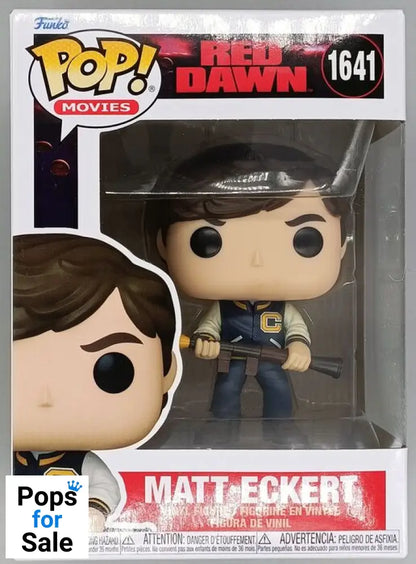 1641 Matt Eckert - Red Dawn Funko POP - Brand New