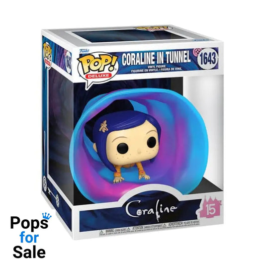 1643 Coraline in Tunnel - Deluxe - Coraline 15th Anniversary Funko POP - Brand New