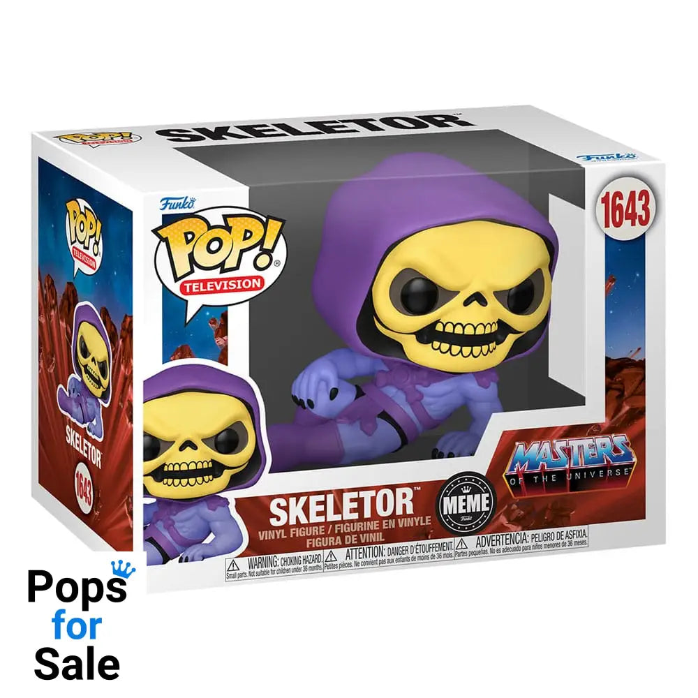 1643 Skeletor (Meme) ’Until Next Time’ - Masters Of The Universe Funko Pop Preorder