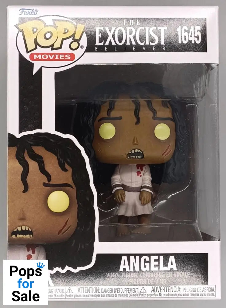 1645 Angela (Possessed) - The Exorcist - Horror Funko POP - Box Damaged