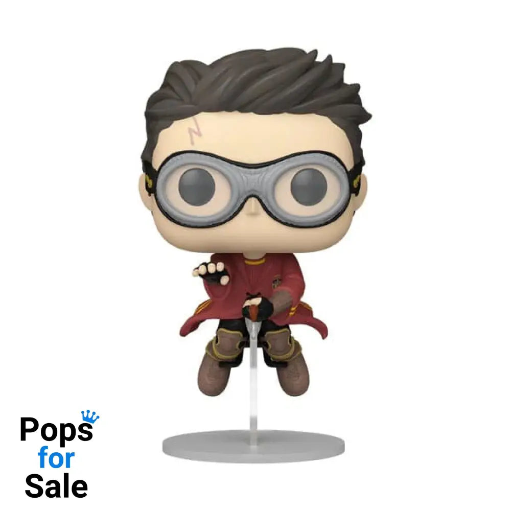 165 Harry Potter w/Broom (Quidditch) - Harry Potter - Brand New Funko POP