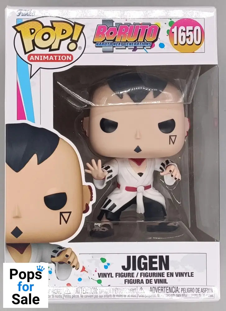 1650 Jigen - Boruto: Naruto Next Generations - Box Damaged Funko POP