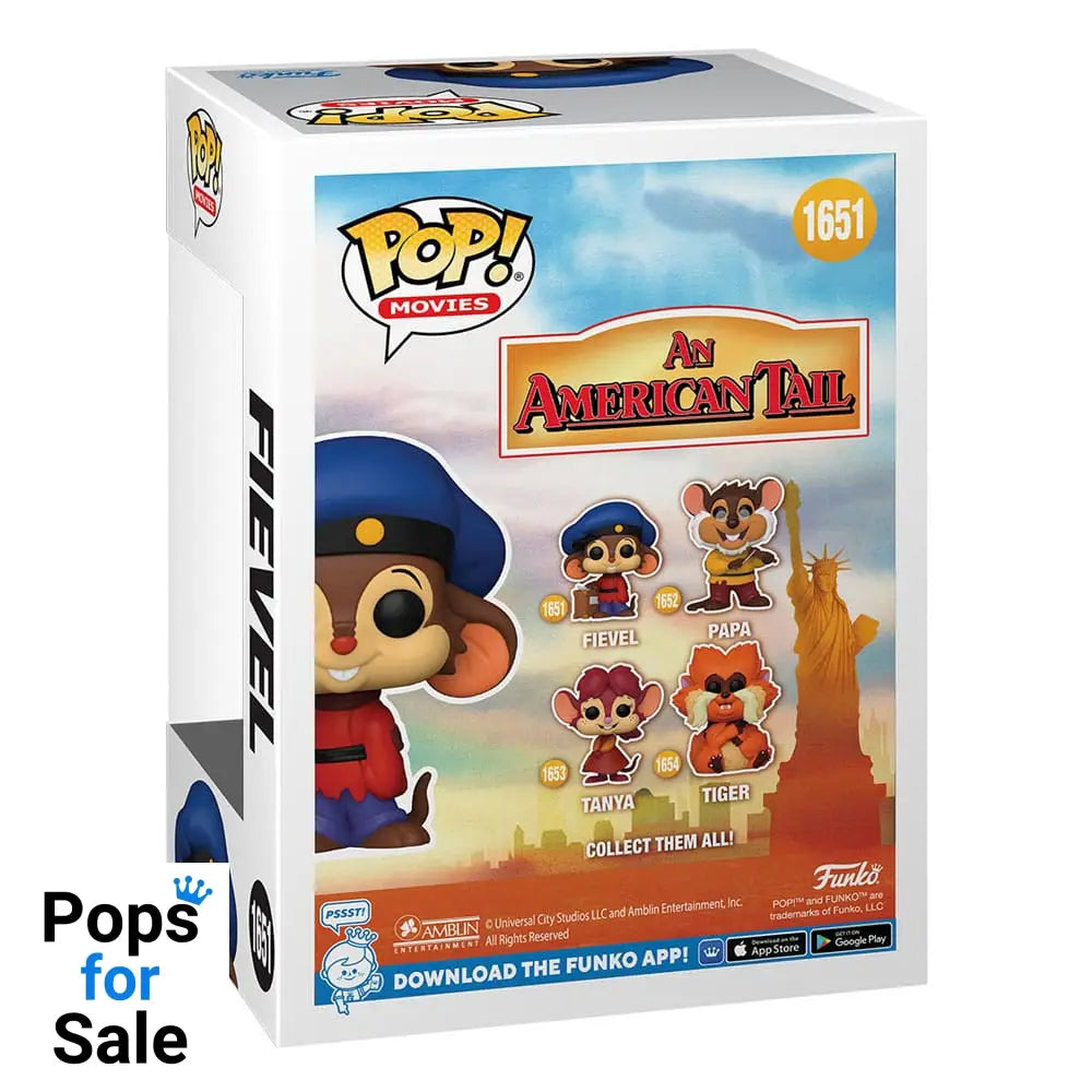 1651 Fievel - An American Tail Funko Pop Preorder