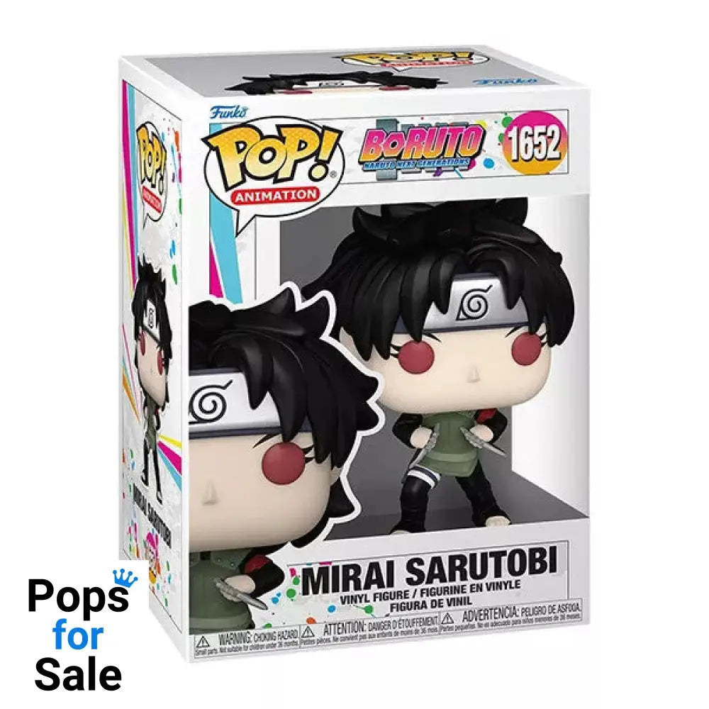 #1652 Mirai Sarutobi - Boruto: Naruto Next Generations Funko POP Preorder