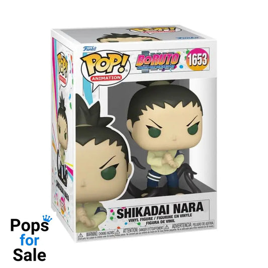 #1653 Shikadai Nara - Boruto: Naruto Next Generations Funko POP Preorder - PopsforSale.co.uk