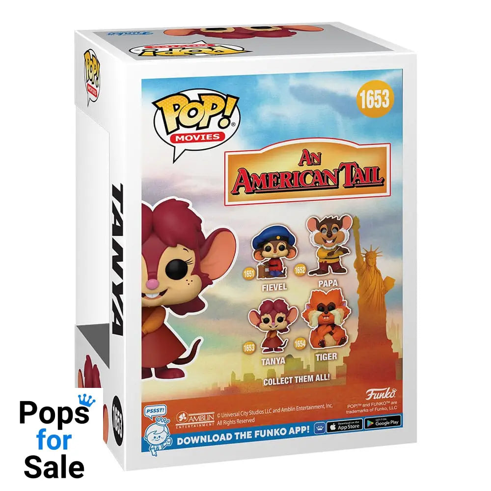 1653 Tanya - An American Tail Funko Pop Preorder