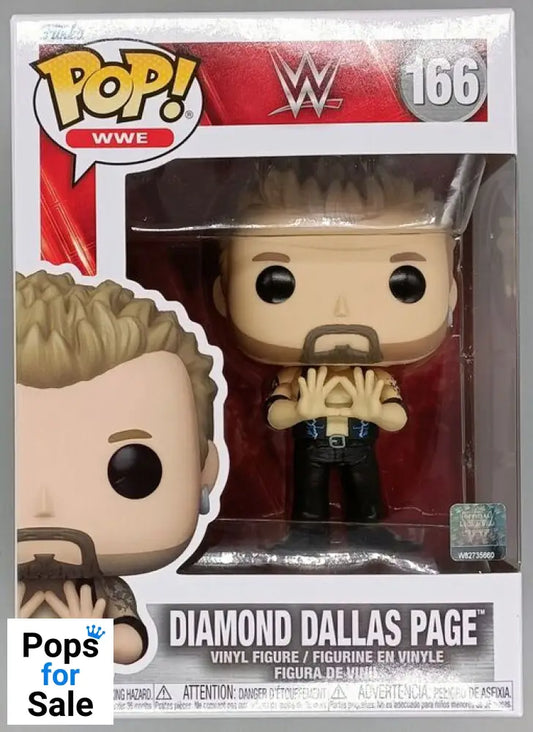 166 Diamond Dallas Page - WWE Funko POP - Brand New