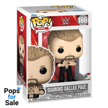 166 Diamond Dallas Page - WWE Funko POP - Brand New