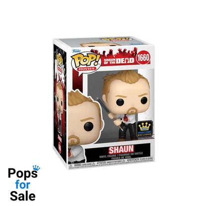 1660 Shaun With Cue - Of The Dead Funko Pop Presale