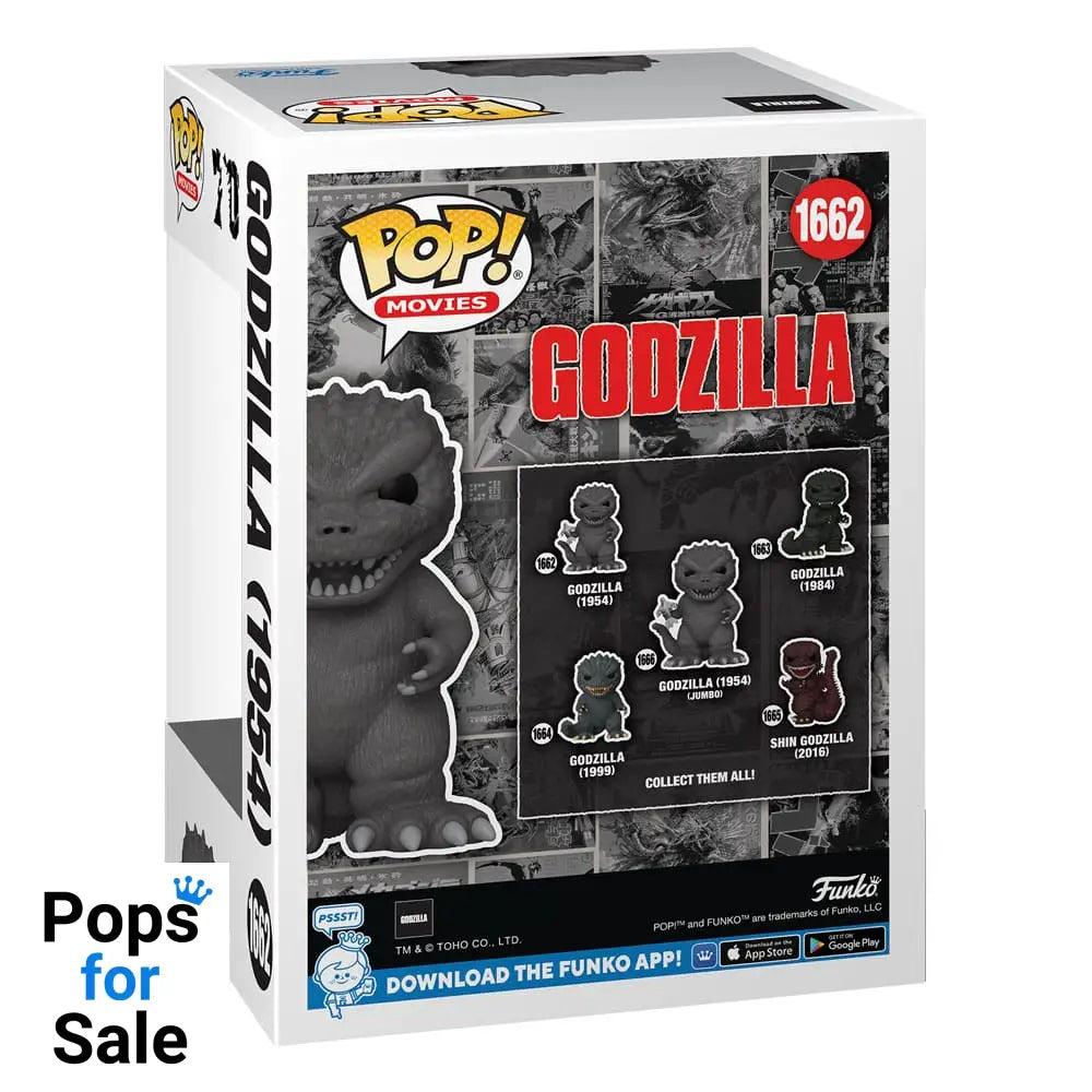 1662 Godzilla 1954 - 70Th Anniversary Funko Pop Preorder