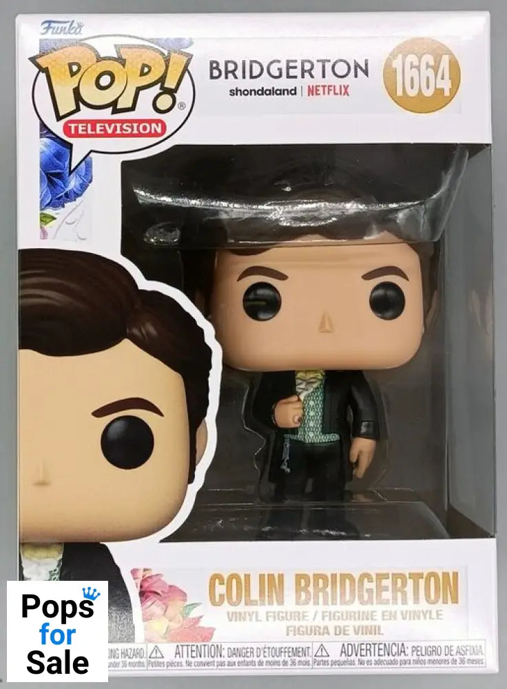 1664 Colin Bridgerton - Bridgerton Funko POP - Brand New