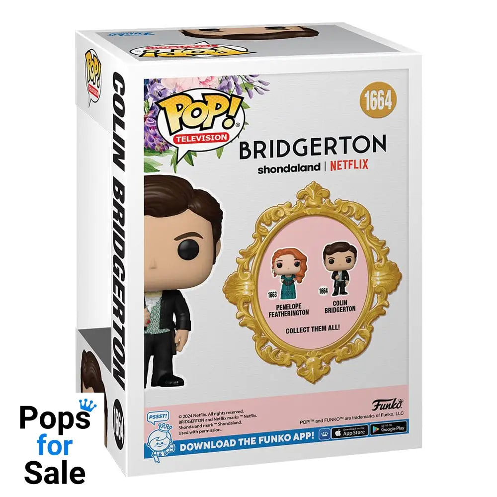 1664 Colin Bridgerton - Bridgerton Funko POP - Brand New