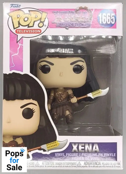 1665 Xena with Spear - Xena: Warrior Princess Funko POP - Brand New