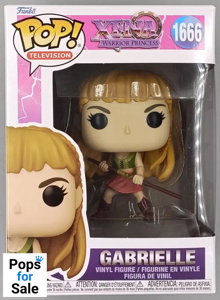 1666 Gabrielle - Xena: Warrior Princess Funko POP - Brand New