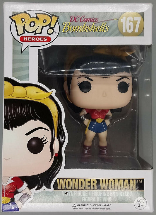 #167 Wonder Woman - DC Bombshells Funko POP - PopsforSale.co.uk