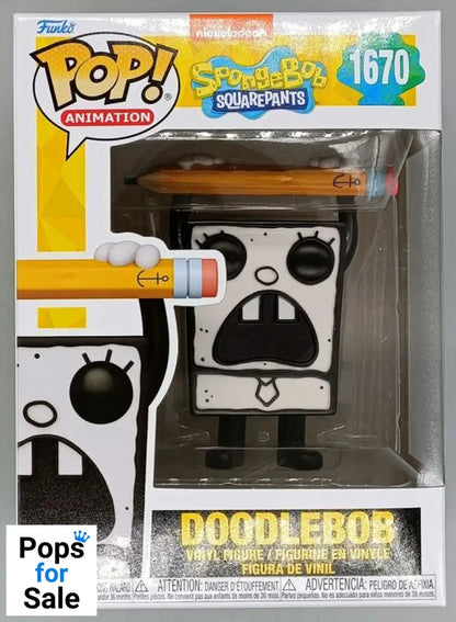 1670 Doodlebob - SpongeBob SquarePants New Funko POP