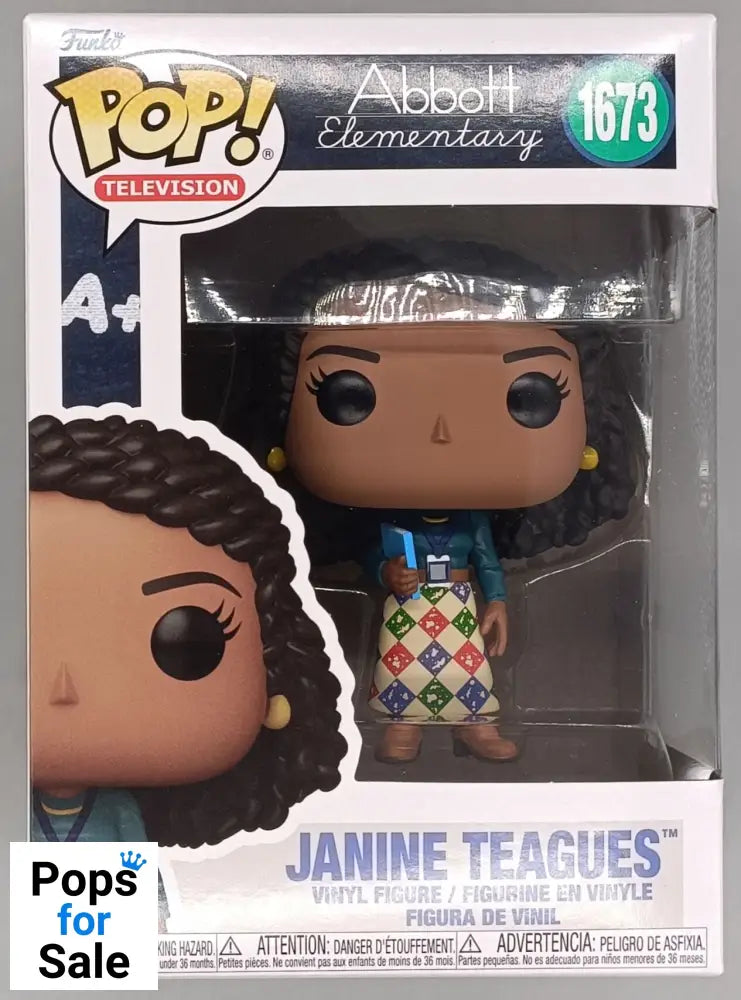 1673 Janine Teagues - Abbott Elementary Funko POP - Brand New
