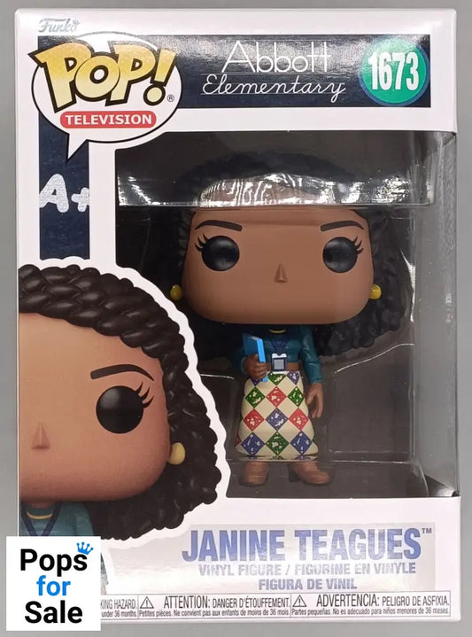 1673 Janine Teagues - Abbott Elementary Funko POP - Brand New