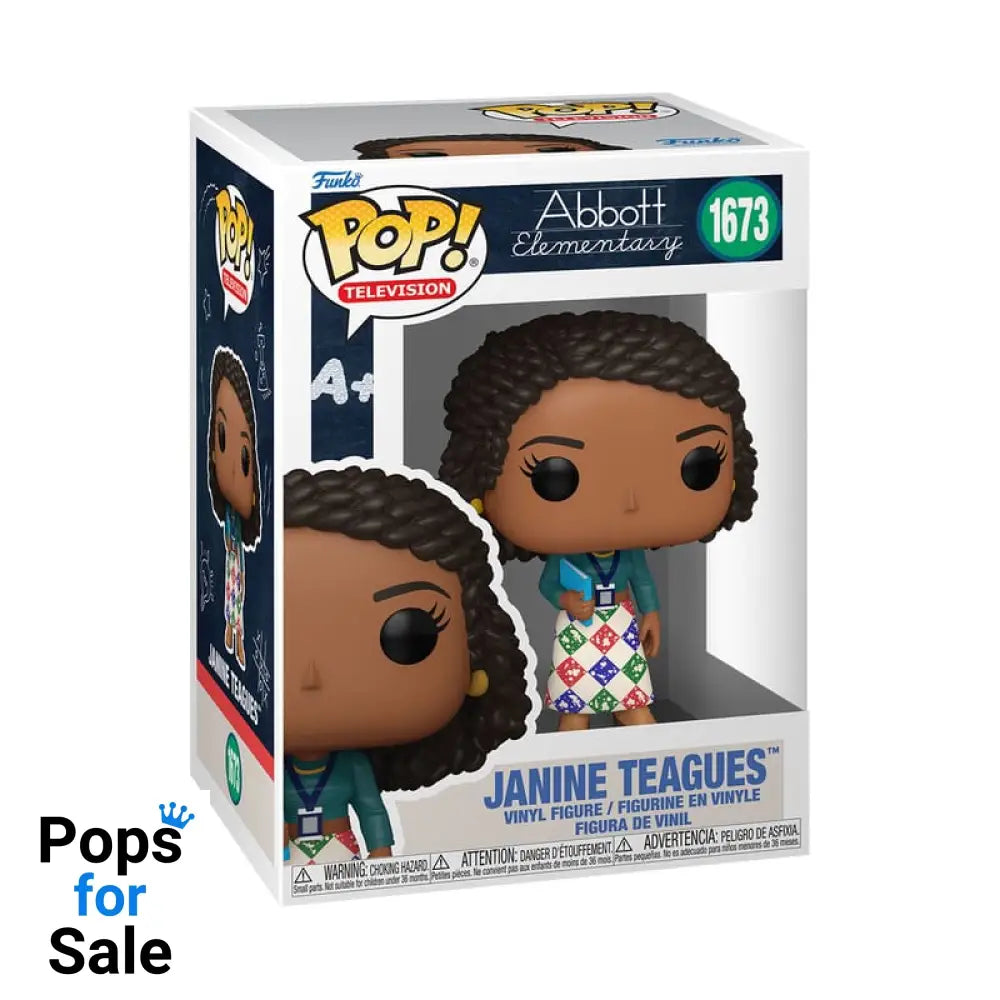 1673 Janine Teagues - Abbott Elementary Funko Pop Presale