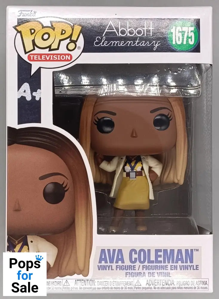 1675 Ava Coleman - Abbott Elementary Funko POP - Brand New