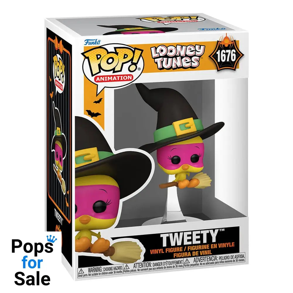 1676 Tweety (Witch) - Looney Tunes Halloween Funko Pop Preorder