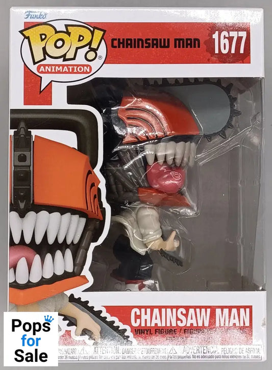 1677 Chainsaw Man - Chainsaw Man - Funko POP - Box Damaged