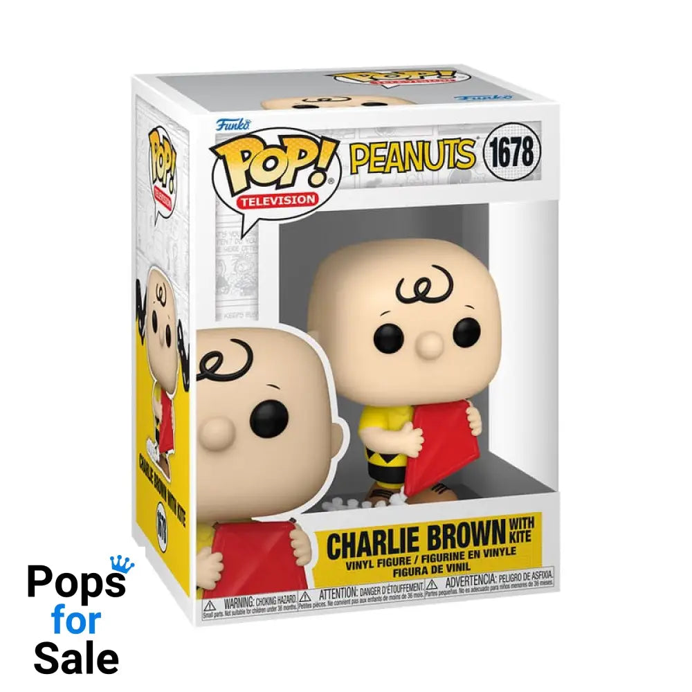 1678 Charlie Brown With Kite - Peanuts Funko Pop Presale