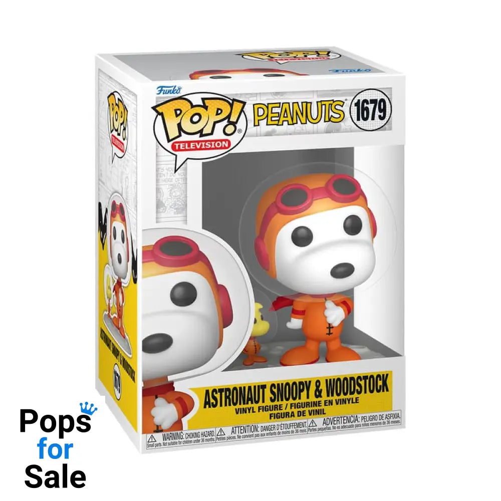 1679 Astronaut Snoopy & Woodstock - Peanuts Funko Pop Presale