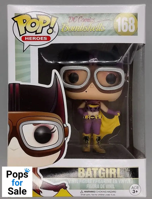 #168 Batgirl - DC Bombshells - Box Damaged Funko POP - PopsforSale.co.uk