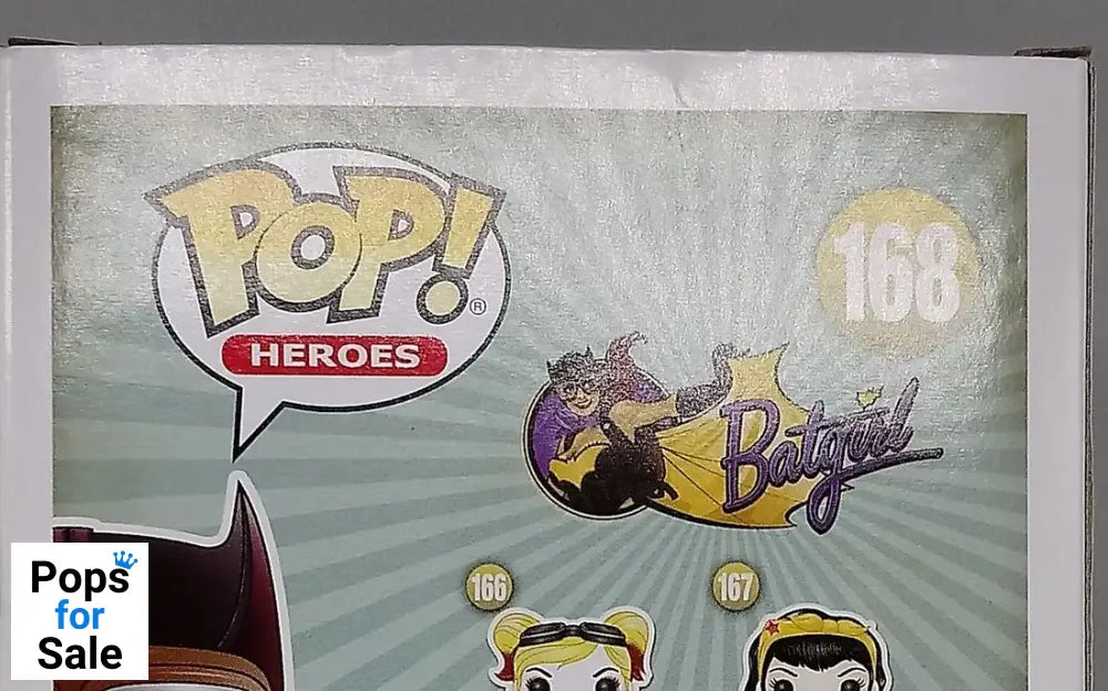 #168 Batgirl - DC Bombshells - Box Damaged Funko POP