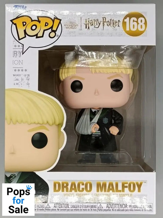 #168 Draco Malfoy w/Broken Arm - Harry Potter Funko POP 