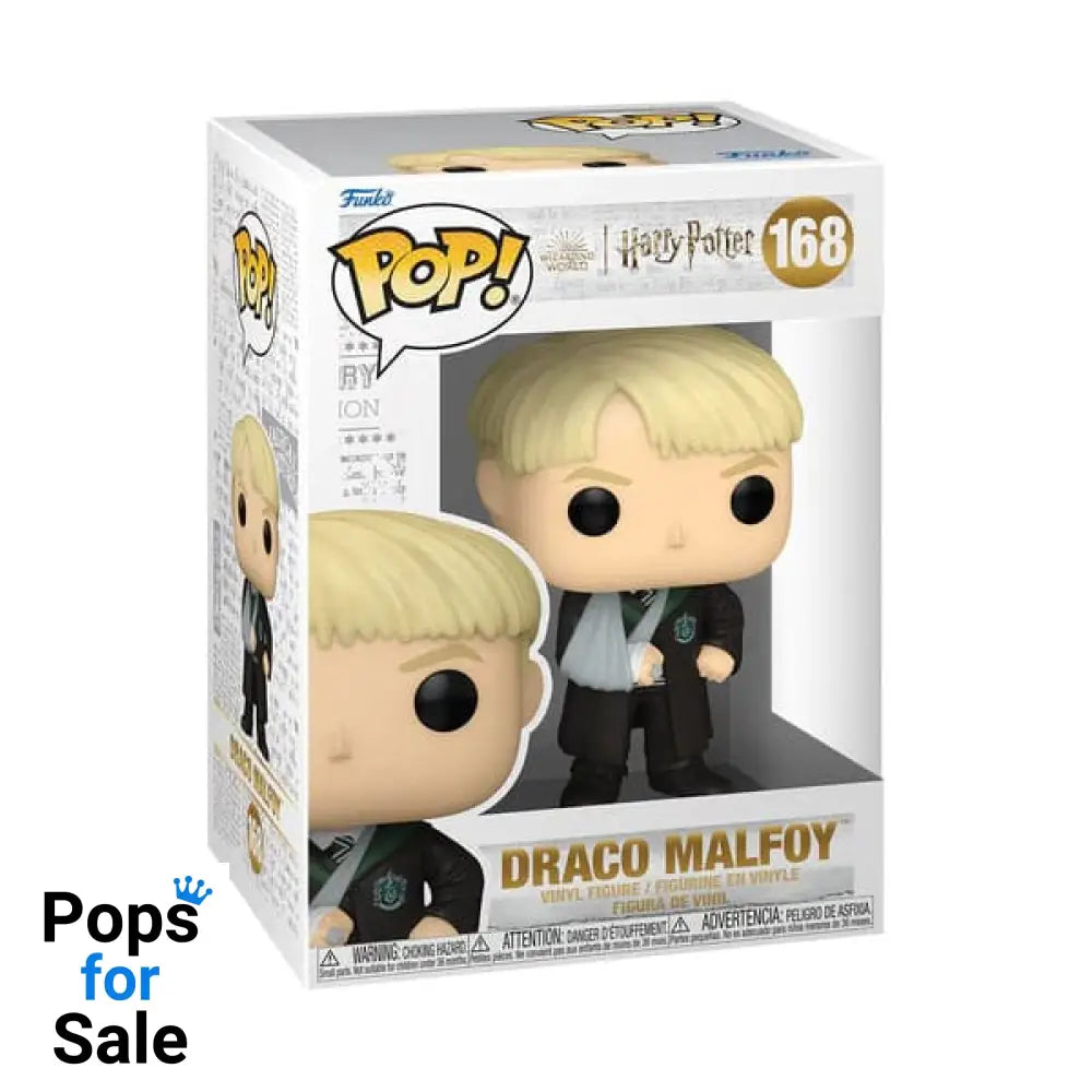 #168 Draco Malfoy w/Broken Arm - Harry Potter Funko POP 