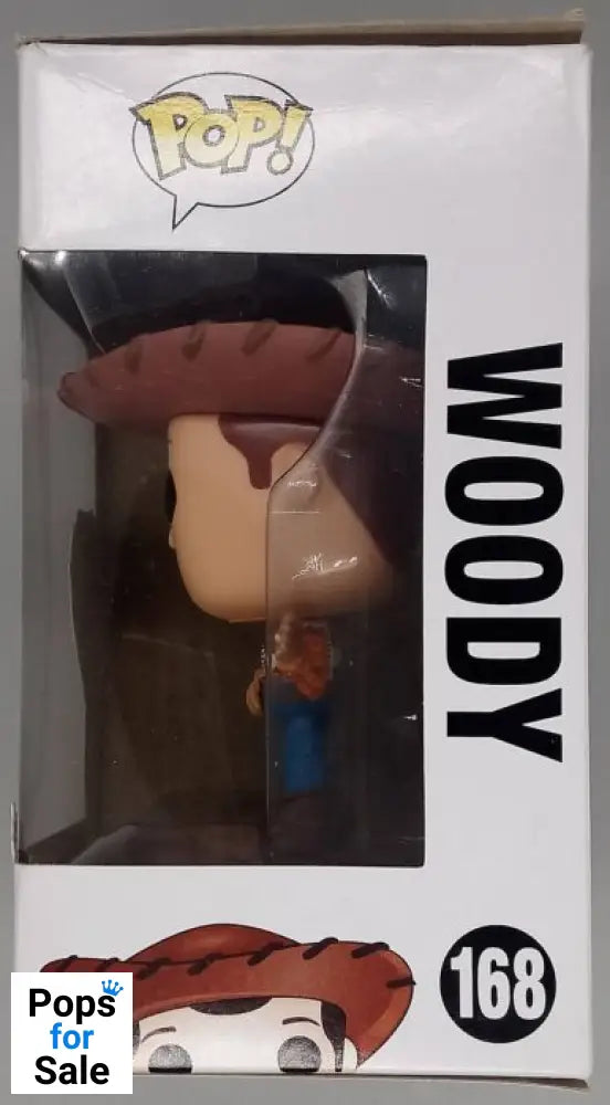 #168 Woody - Disney Toy Story - Box Damaged Funko POP - PopsforSale.co.uk