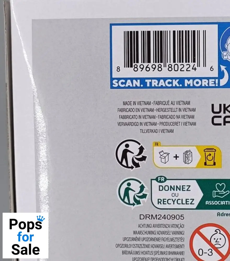 1681 Triceratops (Fossil) - Jurassic World - Box Damaged Funko POP