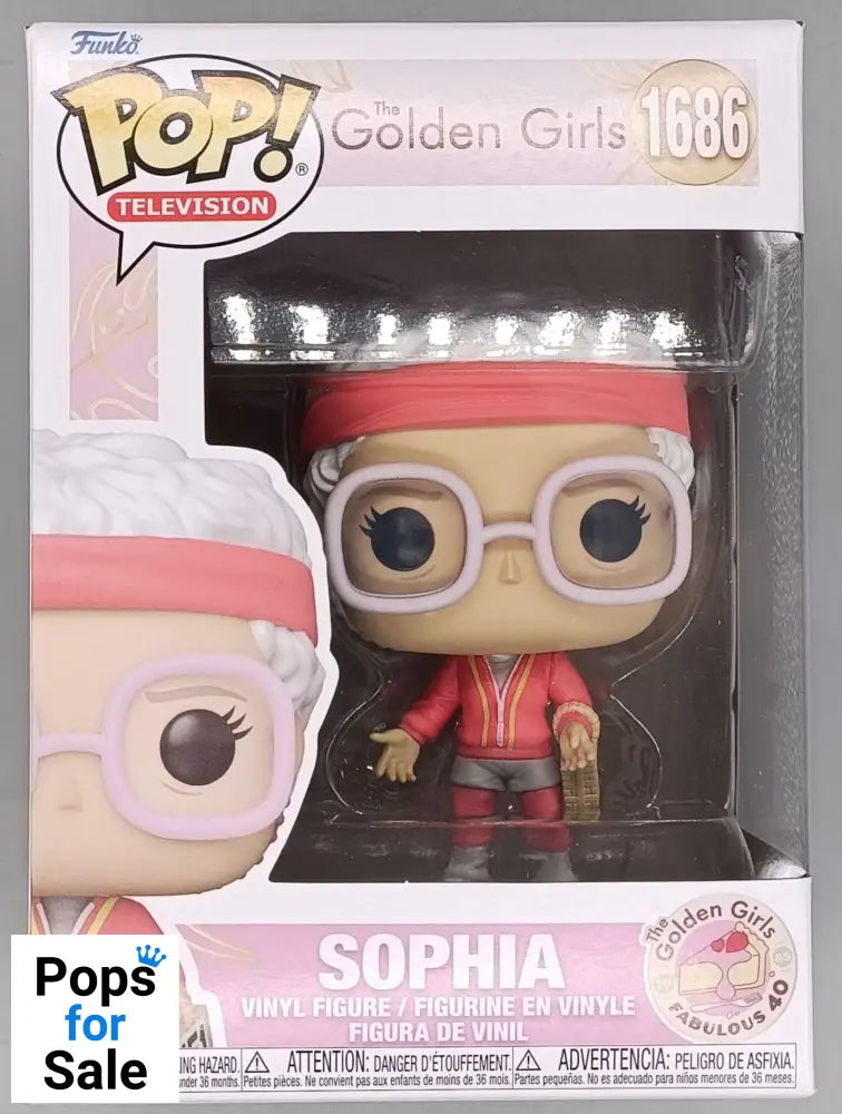 1686 Sophia - The Golden Girls 40th Anniversary Funko POP - Brand New