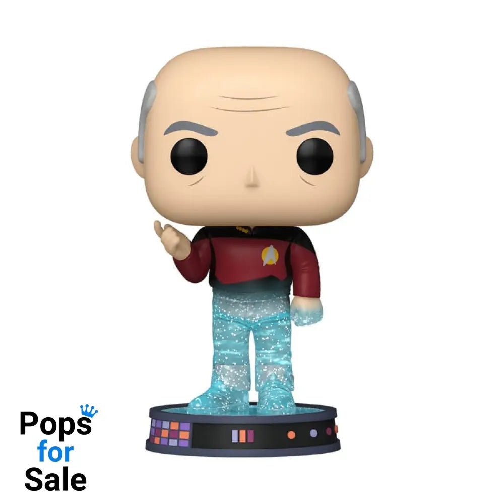 1687 Jean-Luc Picard Transporter (Glitter) - Star Trek Funko POP - PRESALE