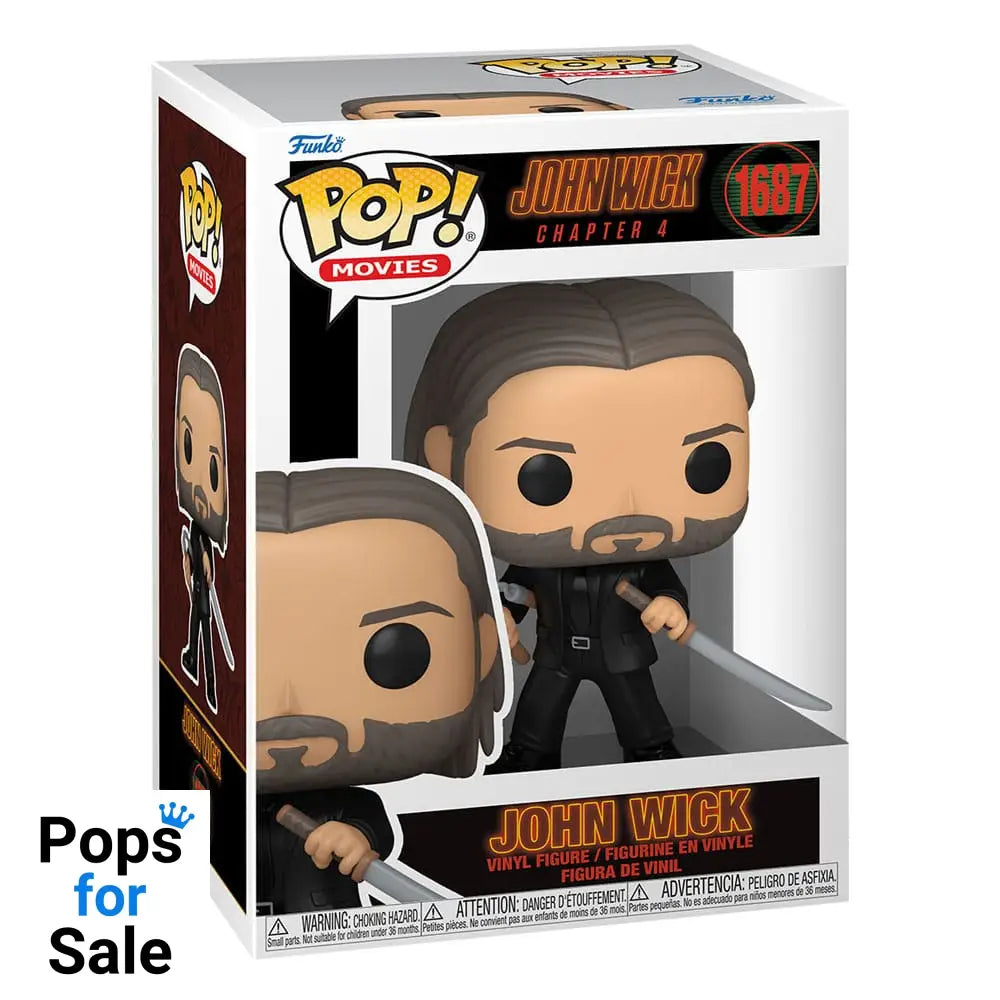 1687 John Wick - John Wick 4 Funko POP - Brand New Funko POP