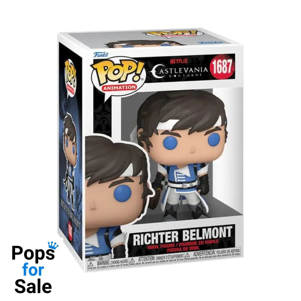 #1687 Richter Belmont - Castlevania Nocturne Funko POP Preorder - PopsforSale.co.uk