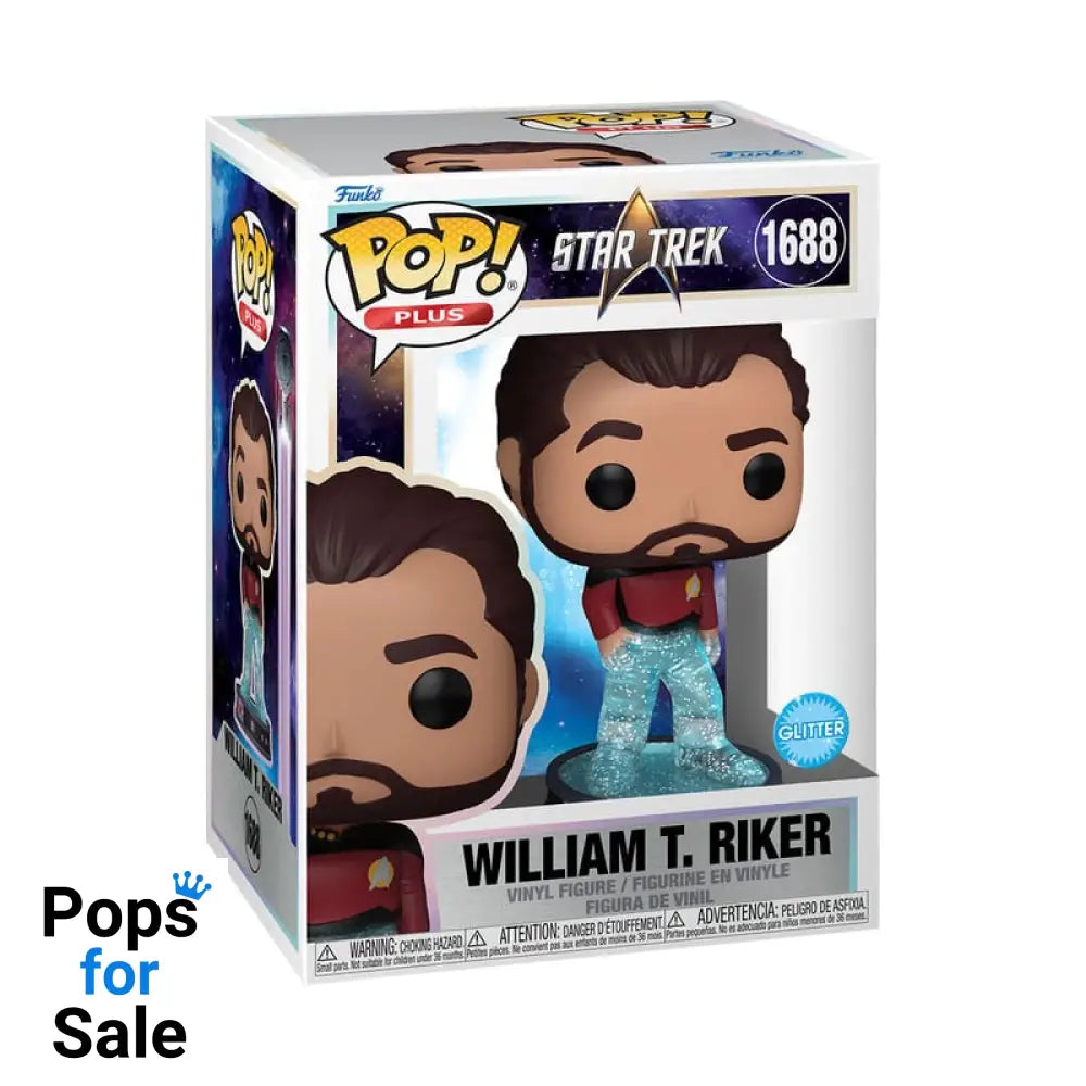 1688 Riker Transporter (Glitter) - Star Trek Funko POP - PRESALE