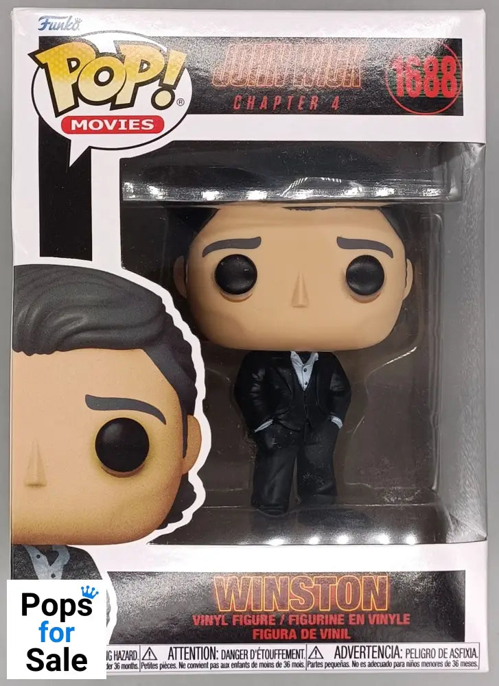 1688 Winston - John Wick 4 - Funko POP - Box Damaged