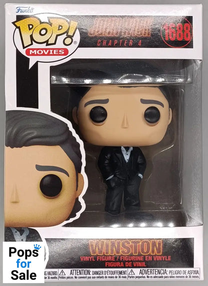 1688 Winston - John Wick 4 - Funko POP - Box Damaged