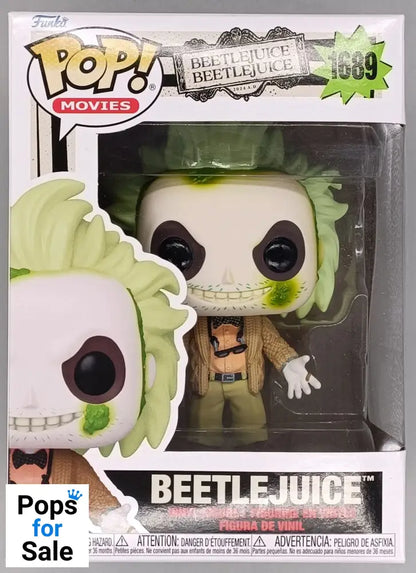1689 Beetlejuice - Beetlejuice 2 - Horror Funko POP - Box Damaged