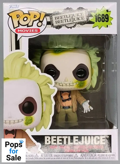 1689 Beetlejuice - Beetlejuice 2 - Horror Funko POP - Brand New