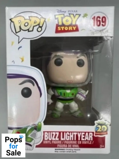 #169 Buzz Lightyear - Disney Toy Story Box Damaged Funko POP - PopsforSale.co.uk