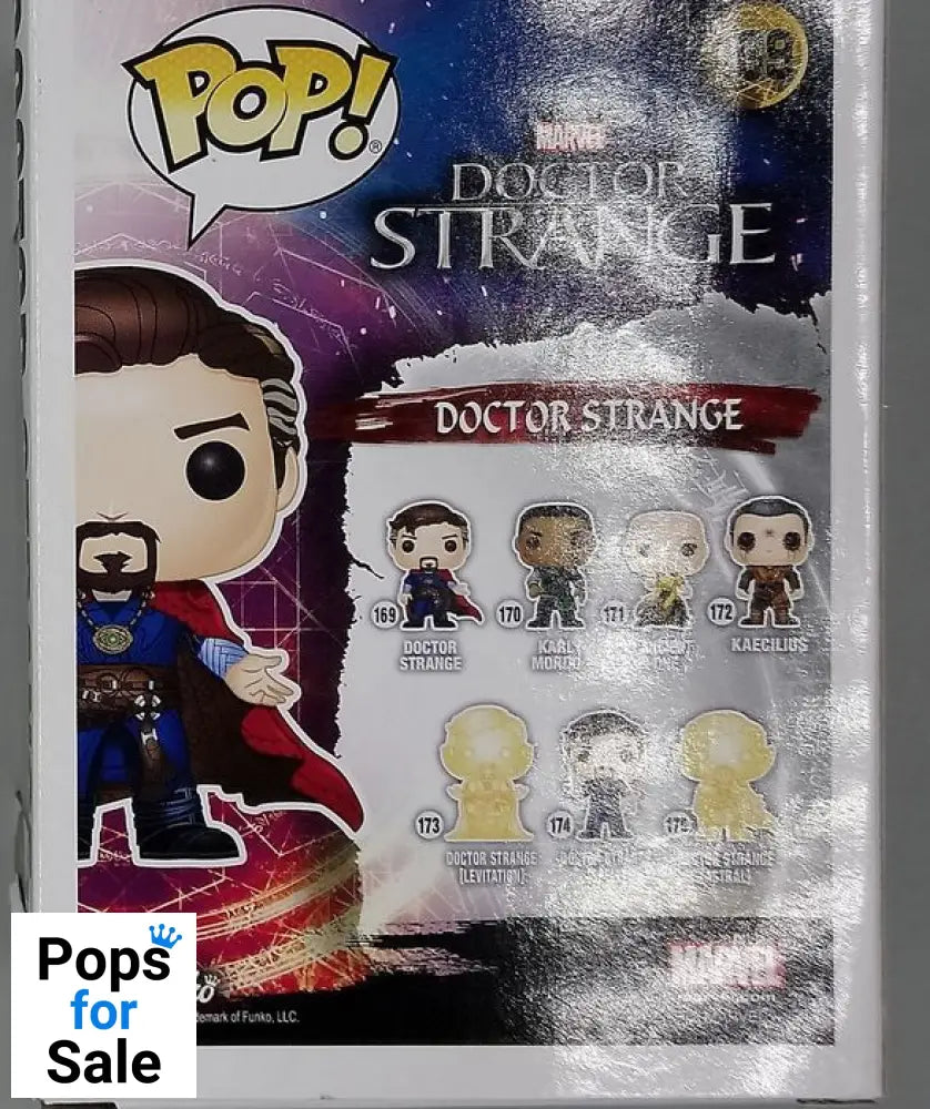 #169 Doctor Strange - Marvel Doctor Strange - Box Damaged Funko POP - PopsforSale.co.uk