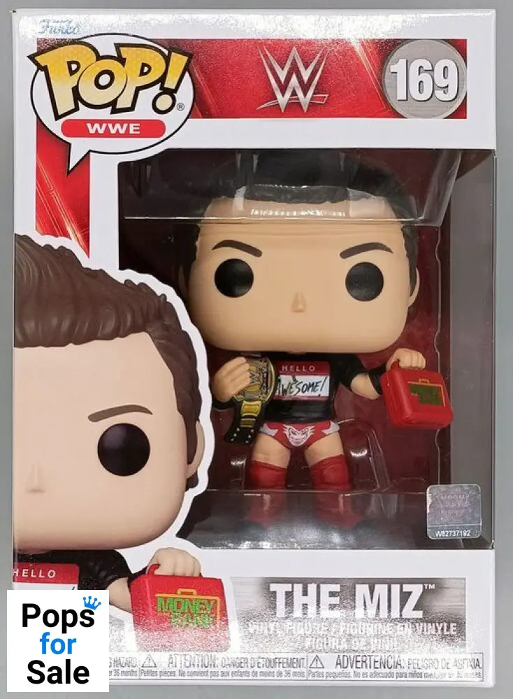 169 The Miz (Anniv) - WWE Funko POP - Brand New