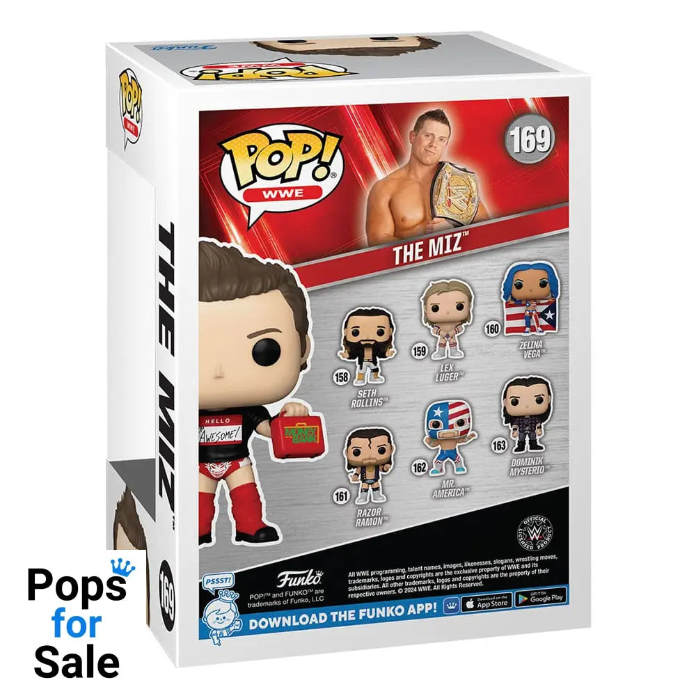 169 The Miz (Anniv) - WWE Funko POP - Brand New